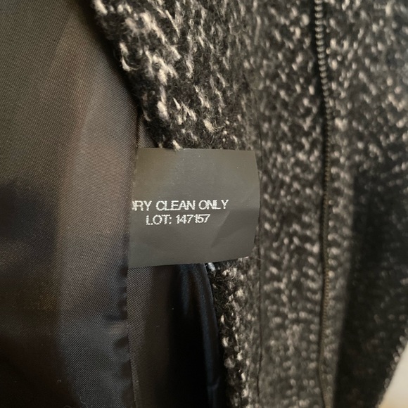 Michael Kors Asymmetrical Wool-Blend Coat - Picture 6 of 7